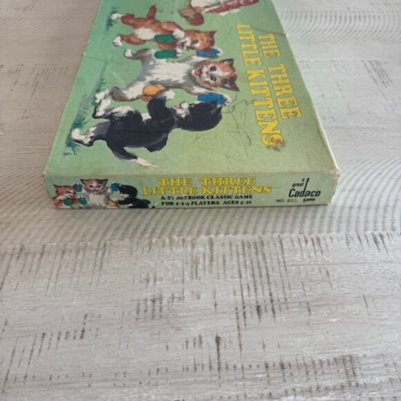 Vintage 1977 Cadaco The Three Little Kittens - Picture 4 of 9